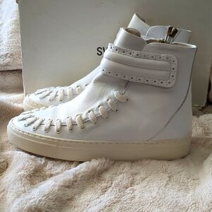 Swear 'Blake 1' white hi-top sneakers Size 38